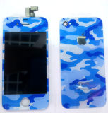 LCD + Back Cover for iPhone 4/4s Navy Army Kits