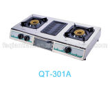 Gas Stove with Charbroiler