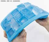 Eco-Friendly Food Grade Ice Maker Mould 21 Cavities Soft Silicone Ice Cube Tray with Cover