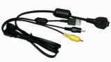 Digital Camera Cable VMC-MD1 VMCMD1 USB/AV for Sony