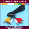 3RCA-3RCA Cable (Audio and video cable) for TV and STB