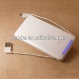 2014 Hot Selling 3 in 1 Untral Thin Mobile Charger Power Bank for Mobiles for iPhone Samsung Tablets
