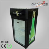Commercial Glass Door Small Refrigerator (SC80B)
