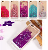 Mobile Phone Accessory 3D Liquid Crystal TPU Quicksand Case for iPhone 5 5s Se Cell Phone Cover Case