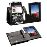 Promotional PU Leather Mobile Phone Holder with Photo Frame