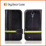 Flip Leather Mobile Phone Case for Samsung S4