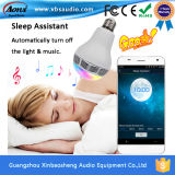 Sleep Assistant, Wireless Bluetooth Speaker LED Bulb Can Timing