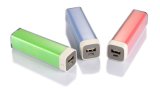 Rechargeable 18650 Battery Power Bank, Protable Power and Mobile Power, Lipstick Power Bank
