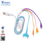 4 in 1 Color USB Data Cable for Mobile Phone