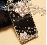 Crystal Case for iPhone 4 Covering With Rose (NY001)