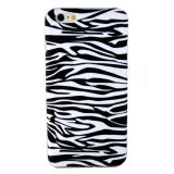Silicone Soft Mobile Phone Case Zebra Stripe Cover for iPhone 6