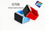 Q7s Gv08 GM08 Gt08 Gu08 2.5D Arc Ogs IPS Screen Cellphone Smart Digital Wrist Apple Watch with Bluetooth