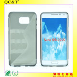 Mobile Phone TPU Case with S Line for Samsung Note5/N9200