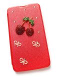 Hot Red Strberry Phone Decoration Case