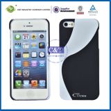 C&T Black and White Cellphone Cover for iPhone5S