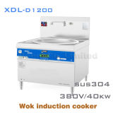 380V 40kw Heavy Duty Commercial Induction Chinese Range