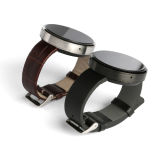 New Arrival with Leather Case Mini Smart Blracelet Watch 2g/3G Phone Watch
