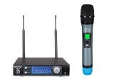 Professional and Super High Quality Handheld Wireless Microphone, One Receiver with One Mic for Your Easy Usage