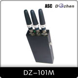 Built-in Battery Mobile Phone Signal Jammer (DZ-1101M)