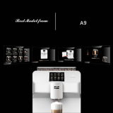 White Automatic Cappuccino Coffee Maker