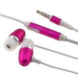 Colorful Metal Stereo Earbuds Earphone for Mobile Phone