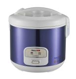 Rice Cooker with Stainless Steel Outer Lid