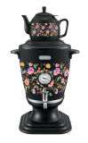 3.2L Stainless Steel Samovar (with temperature display/flower) [T19A]