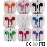Colorful Earbud Parts Mobile Phone Earphone for iPhone 6/5s