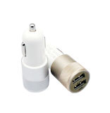 Aluminum Alloy Material Double USB Car Mobile Charger