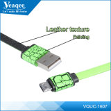 Veaqee Wholesale Multicolors Texture Design Data Flat Cable for iPhone/Samsung/Sony