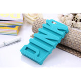 Pink Letter Phone Case for iPhone 5/6/6p Silicon Cover