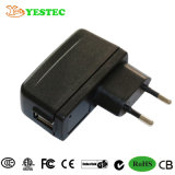 12V500mA USB Travel Charger with Mobile Phone for EU