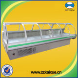 3.75m Air Cooling Curved Glass Deli Refrigerator