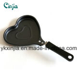 Mini Carbon Steel Non-Stick Egg Pan with Heart Pattern