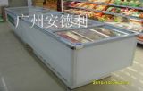 Supermarket Sliding Door Commercial Display Freezer / Refrigerator with Ce/CCC/ISO9001