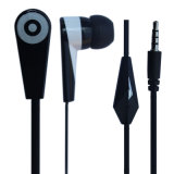 Flat Cable Cellphone Earphone with Mic