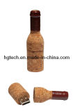 Cork Wood Bottle Shape USB Flash Drives (HG-023)
