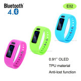 OLED Display Bluetooth Smart Bracelet with Anti Lost Function (E02)