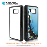New Sublimation Heavy Duty Rubber Phone Cover for Samsung Galaxy Note5