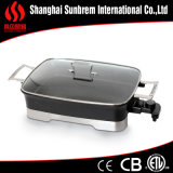 Die Cast Aluminium Electrical Kitchen Appliance (1500W electrical skillet)