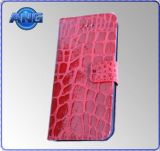 Leopard Card Leather Flip Case for iPhone (WLC04)