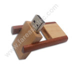Swivel Wooden USB Flash Drive (UW08)
