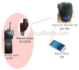 Manufacture Black Volume Control Handheld Speaker Microphone for Walkie Talkie