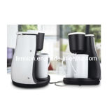 240ml Capacity Coffee Maker and Includes Two Porcelain Cups
