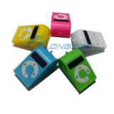 Whistle Mini MP3 Music Player with TF Micro SD Card Slot +Earphone+Crystal Box