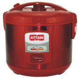 1.8L Mini Red Stainless Steel Portable Rice Cooker