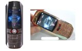 Golden Dual SIM Mobile Phone (F8)
