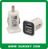 Car Charger with Dual USB Charger (SR675)