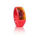 Fitness Wristband Smart Watch 3D Pedometer Sleep Monitoring Calorie-Burning Counter Silicone Fashion Bracelet, Smart Bracelet W4e