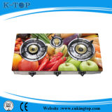 Tempered Glass Panel LNG Gas Cooker